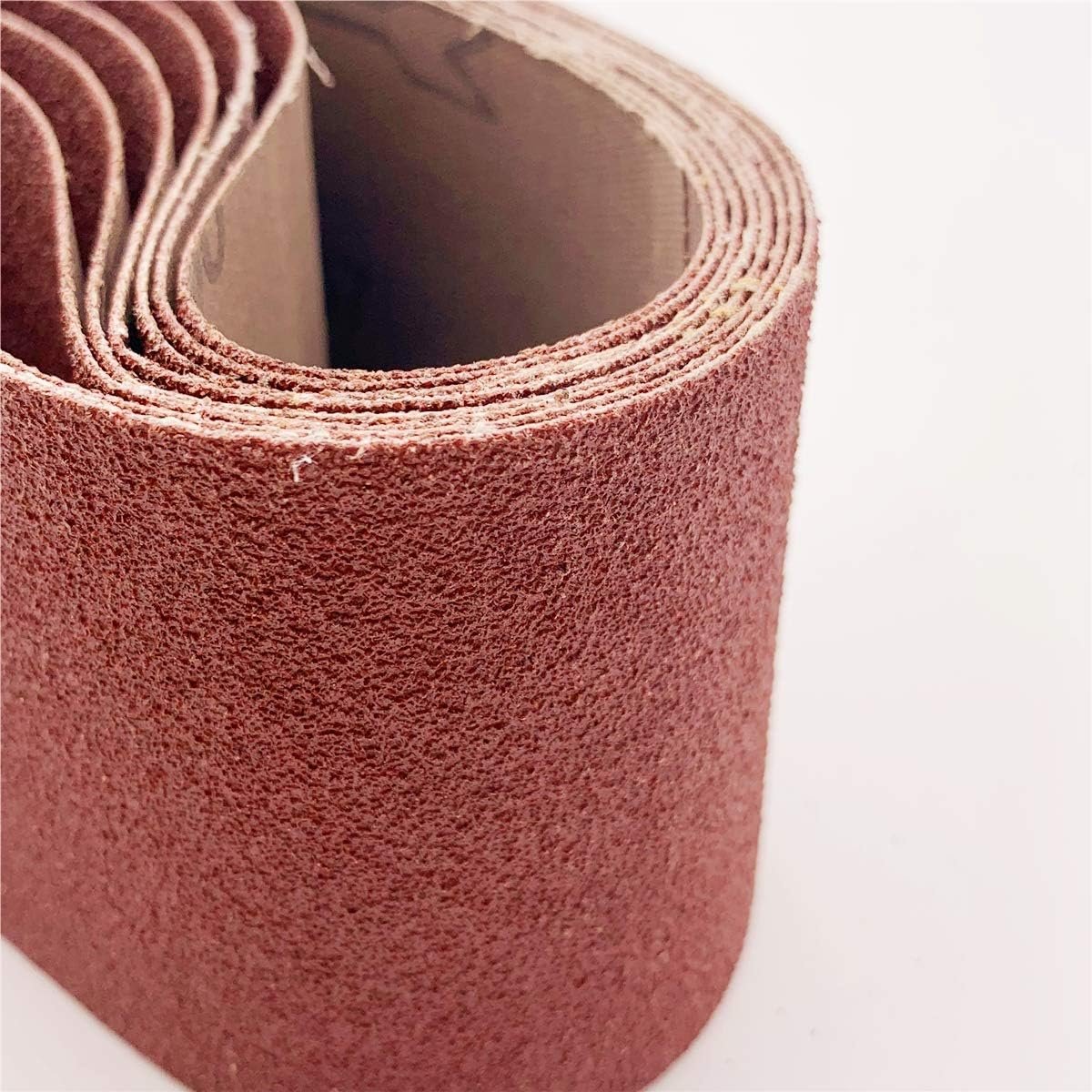 3 x 21 Inch Sanding Belts 12 Pack 80 120 150 grit