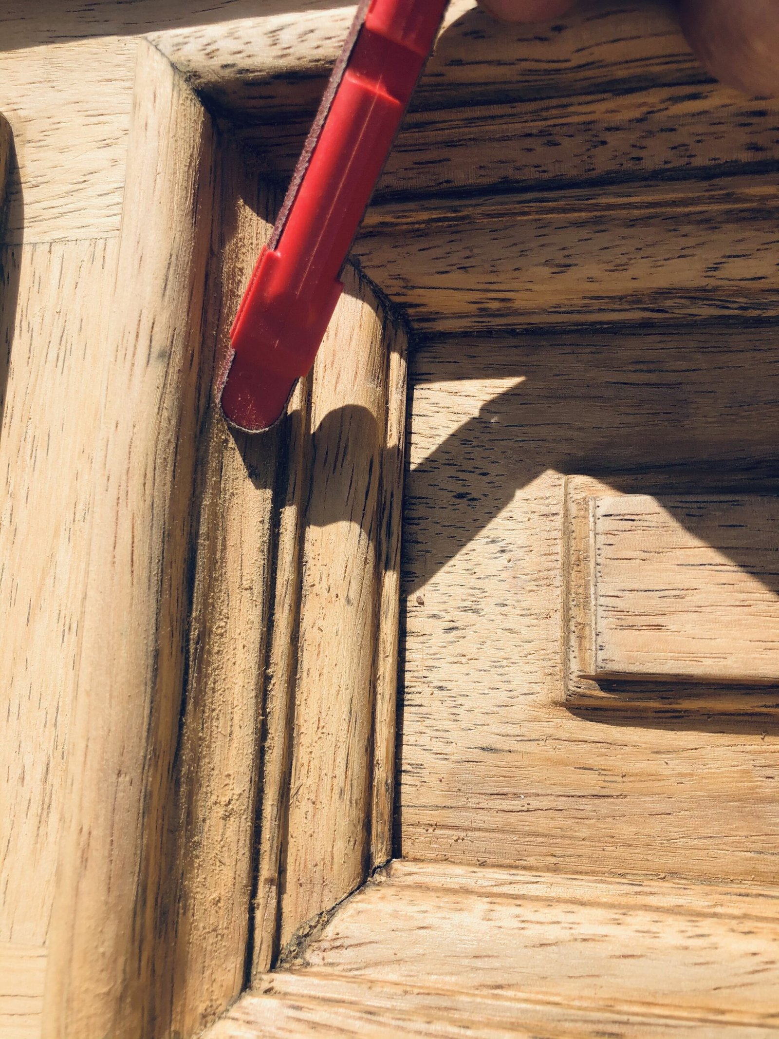 1/4 inch sanding detailer kit 24pc hexagon aluminum oxide coarse grit for crafting