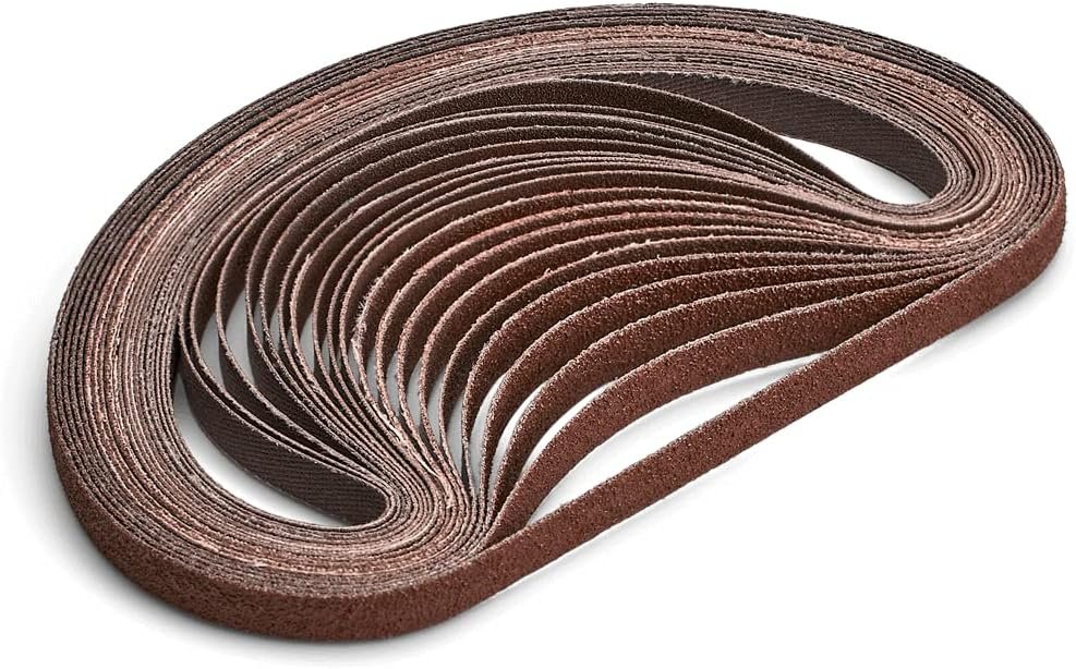 1/4 inch sanding detailer kit 24pc hexagon aluminum oxide coarse grit for crafting