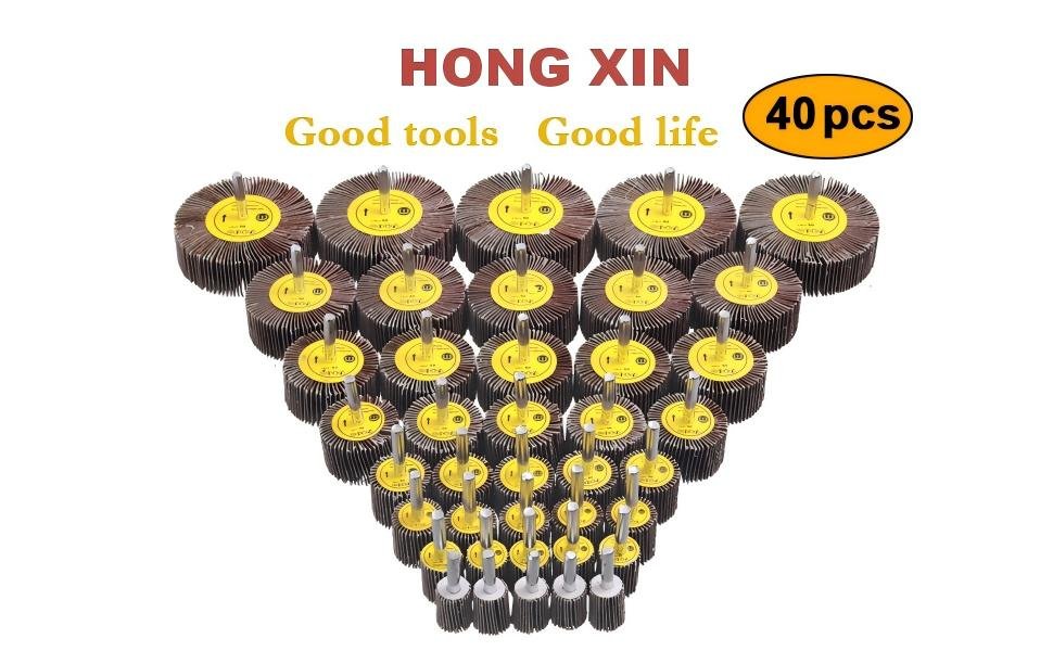 Flap Wheel Sander for Drill Kit