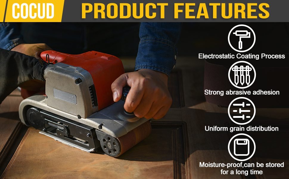 1 x 42 inch abrasive belts for industrial sanding